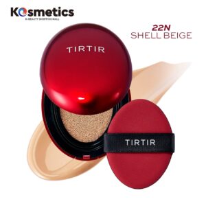 [TIRTIR] Cushion Rojo Encaje Perfecto 22N Shell Beige 18g